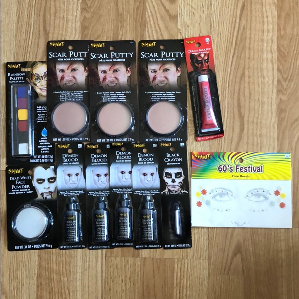 Halloween Face Makeup Bundle